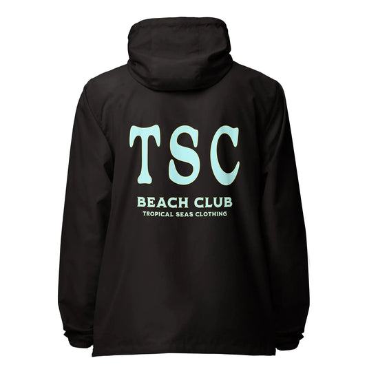 Unisex TSC Beach Club lightweight zip up windbreaker