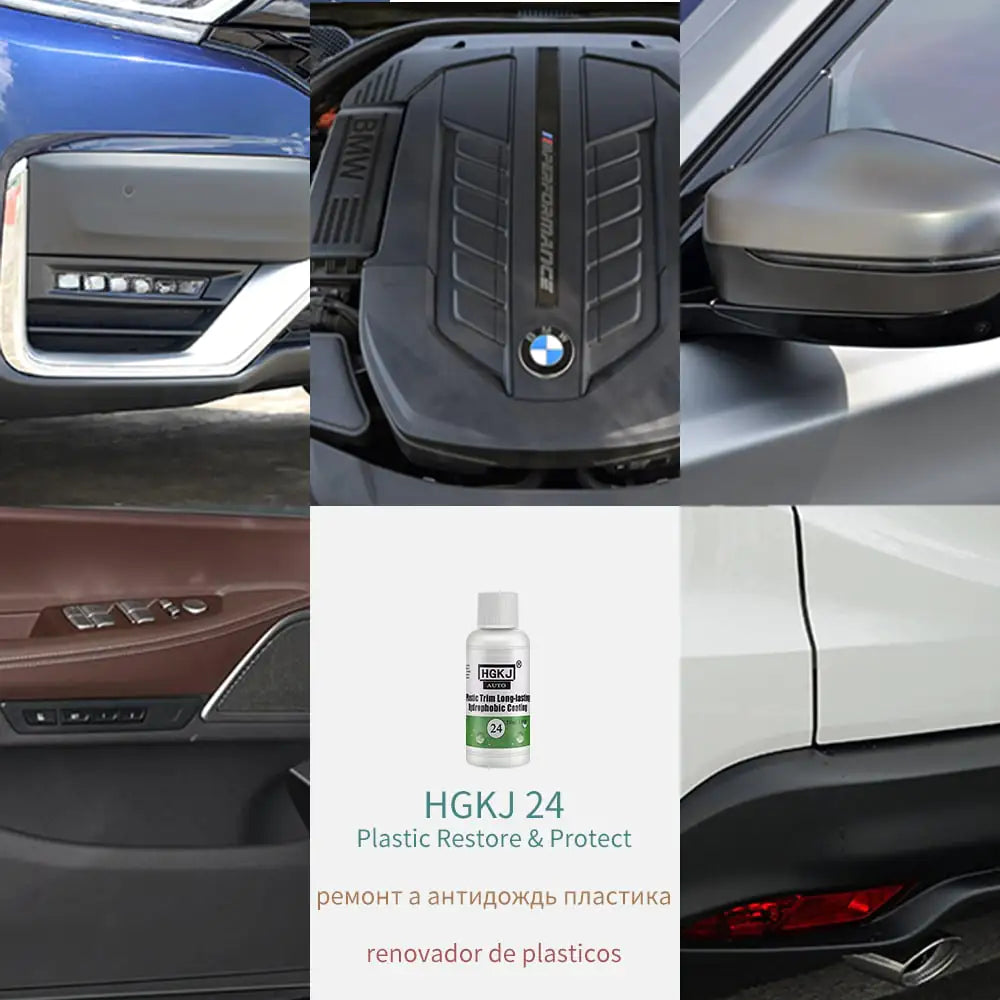 HGKJ-AUTO-24 Plastic Trim Long-lasting Hydrophobic Coating